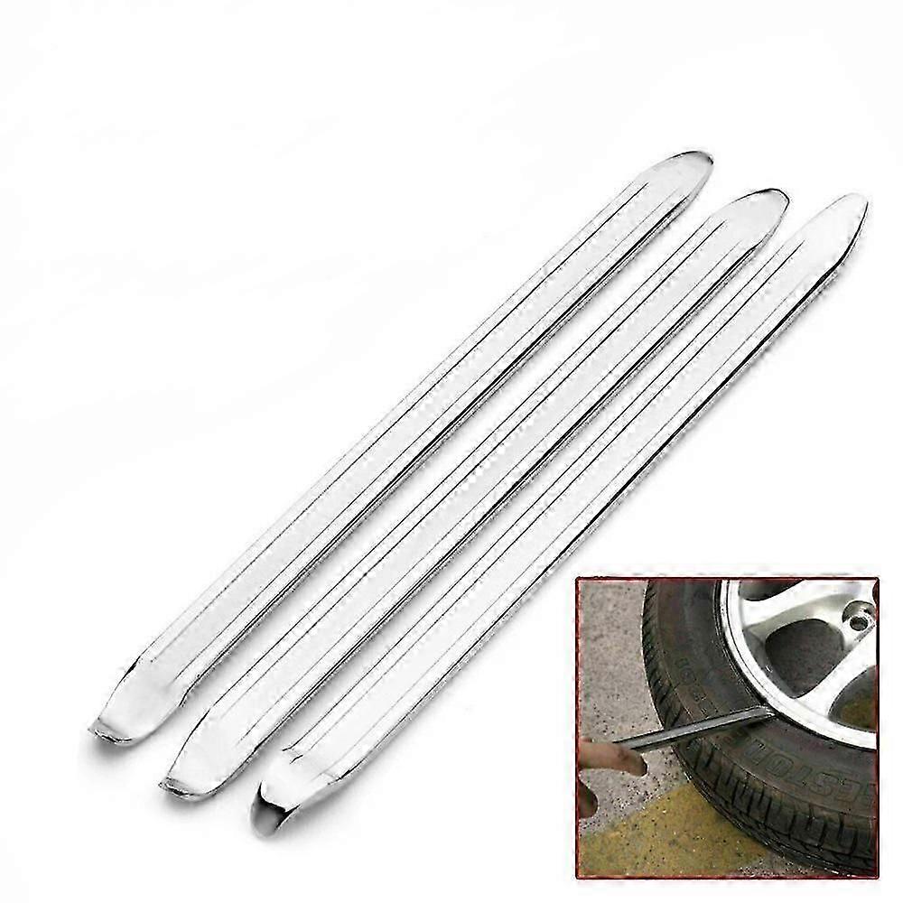 Tools for prying up and installing electric scooter tires.