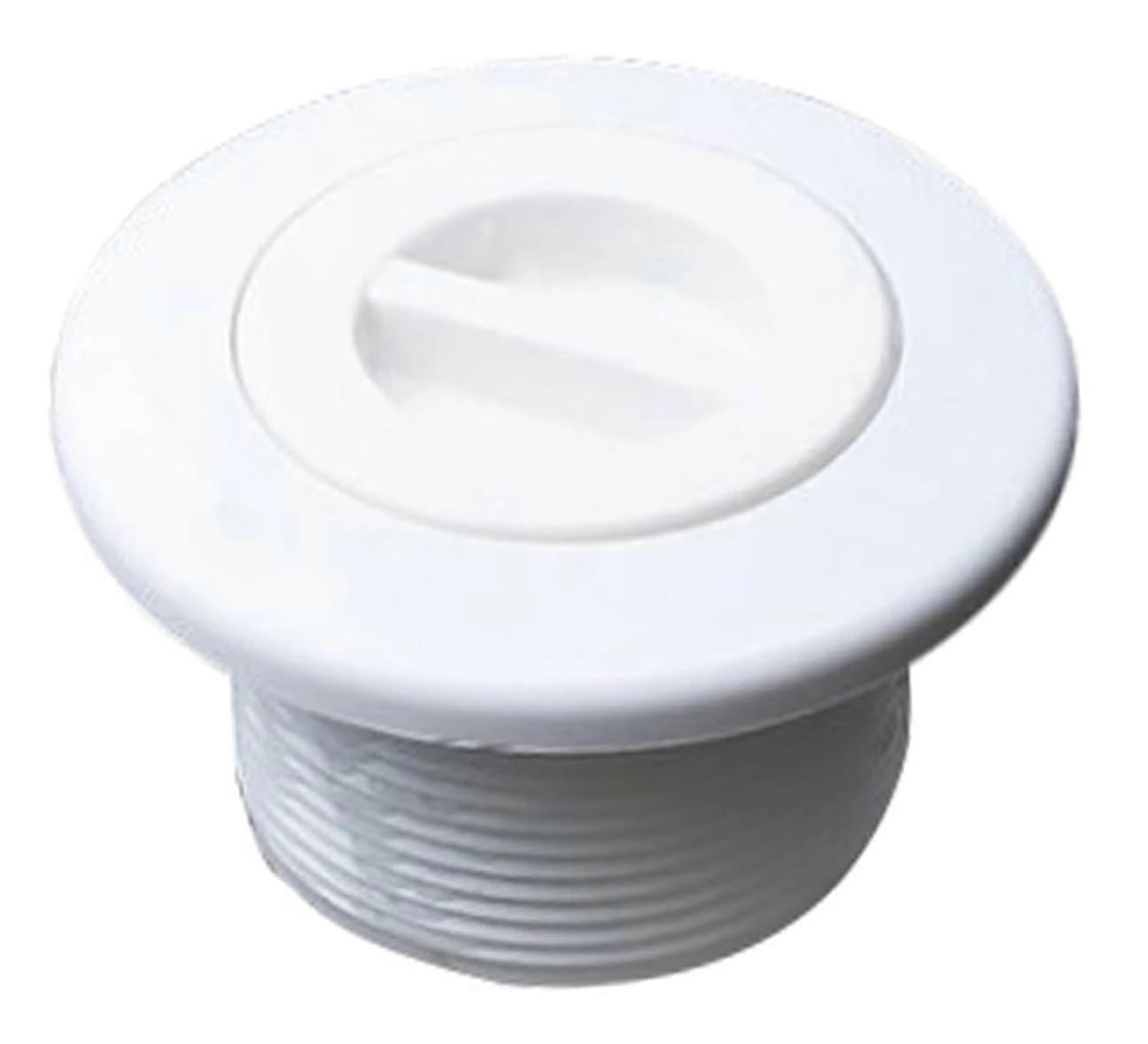 SP1022 Swimming Pool Plug Cap Replacement and 50mm Vacuum Hose Connector Durable Plastic Fitting