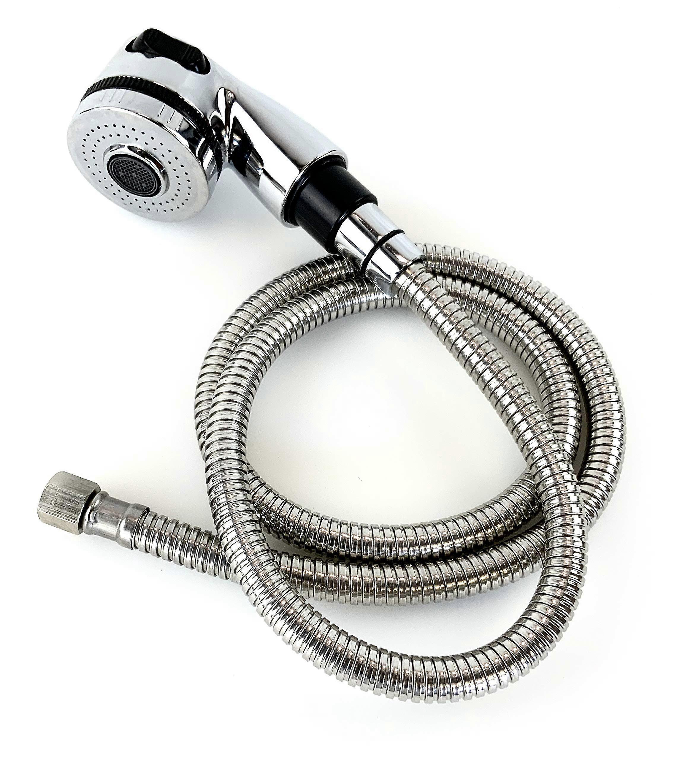 Replacement Sprayer Head Chrome 2 1/4 Inch for Salon Shampoo Sinks Universal Fit Durable