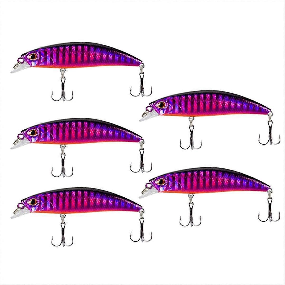 Nr. 9 Bunter sinkender 6,8 cm/4 g Köder Angelköder für Angelköder