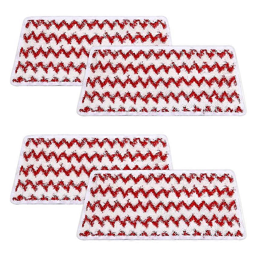 Microfiber Mop Pad Steam Mop Replacement Cloth Accessories for Vileda XX 4 PCS