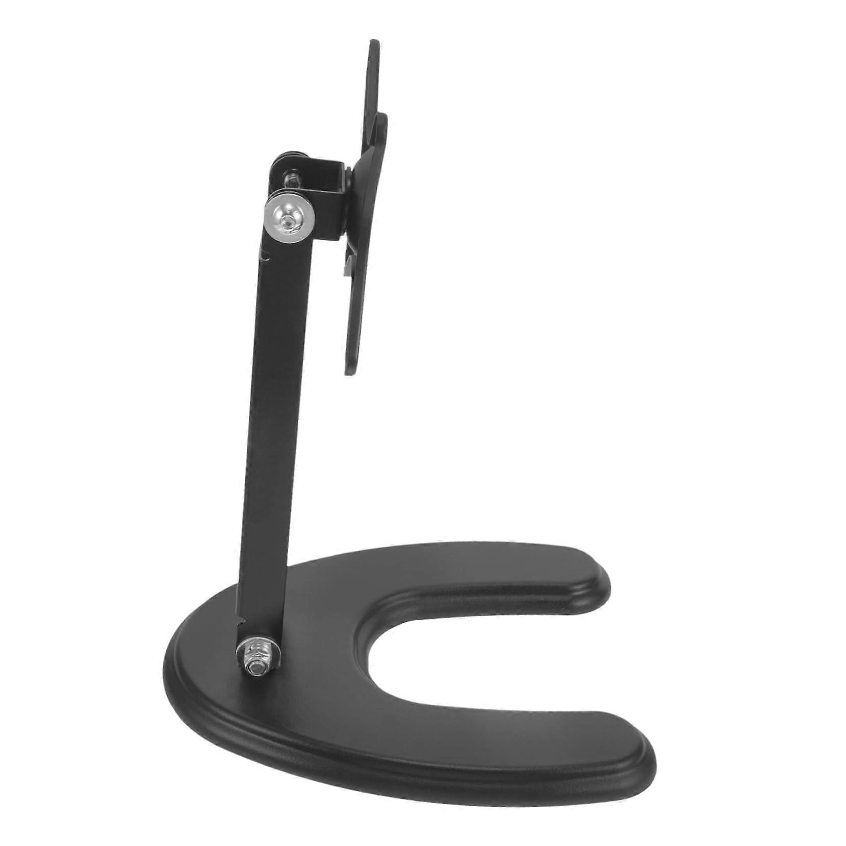 Desktop TV Stand Metal LCD Bracket with Secure Support, Adjustable SpaceSaving Design for Home Office