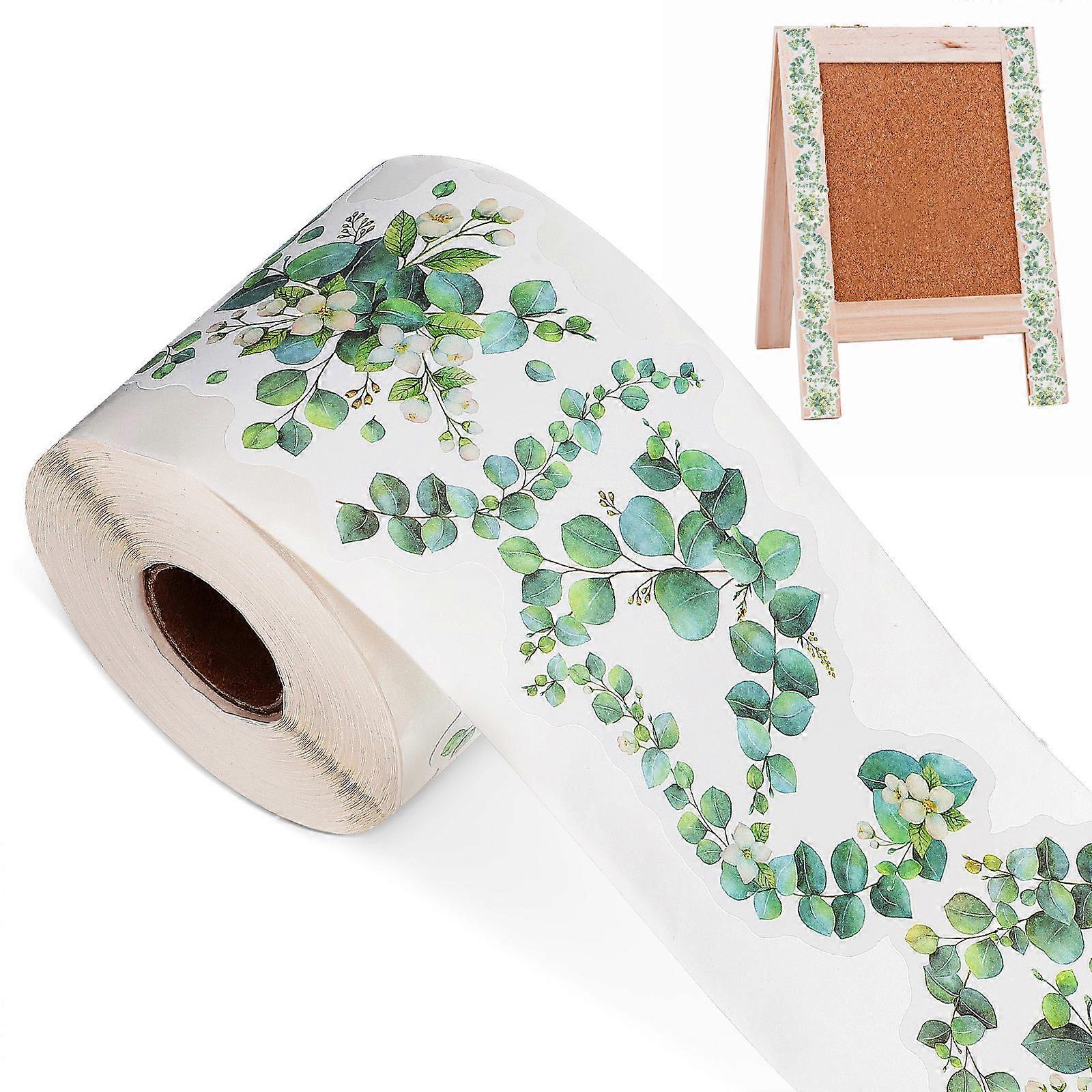 Bulletin Board Decorations Greenery Stickers for Wall Decals 2 Rolls
