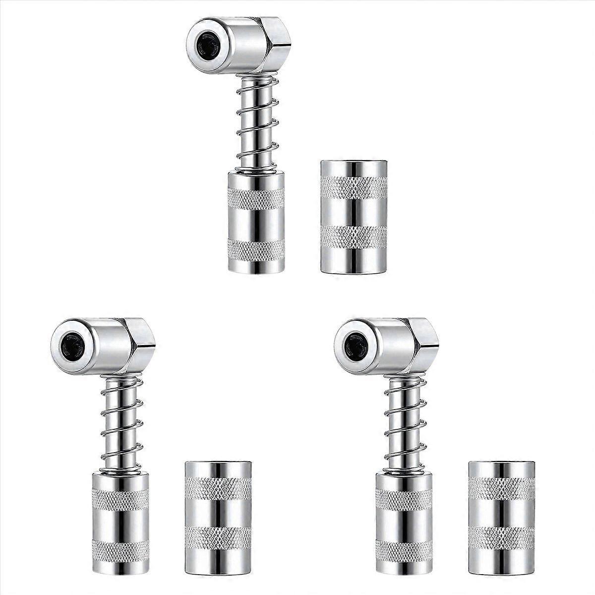 Grease Nozzle Adapter - Accessory 90 Degree Grease Coupler Adapter