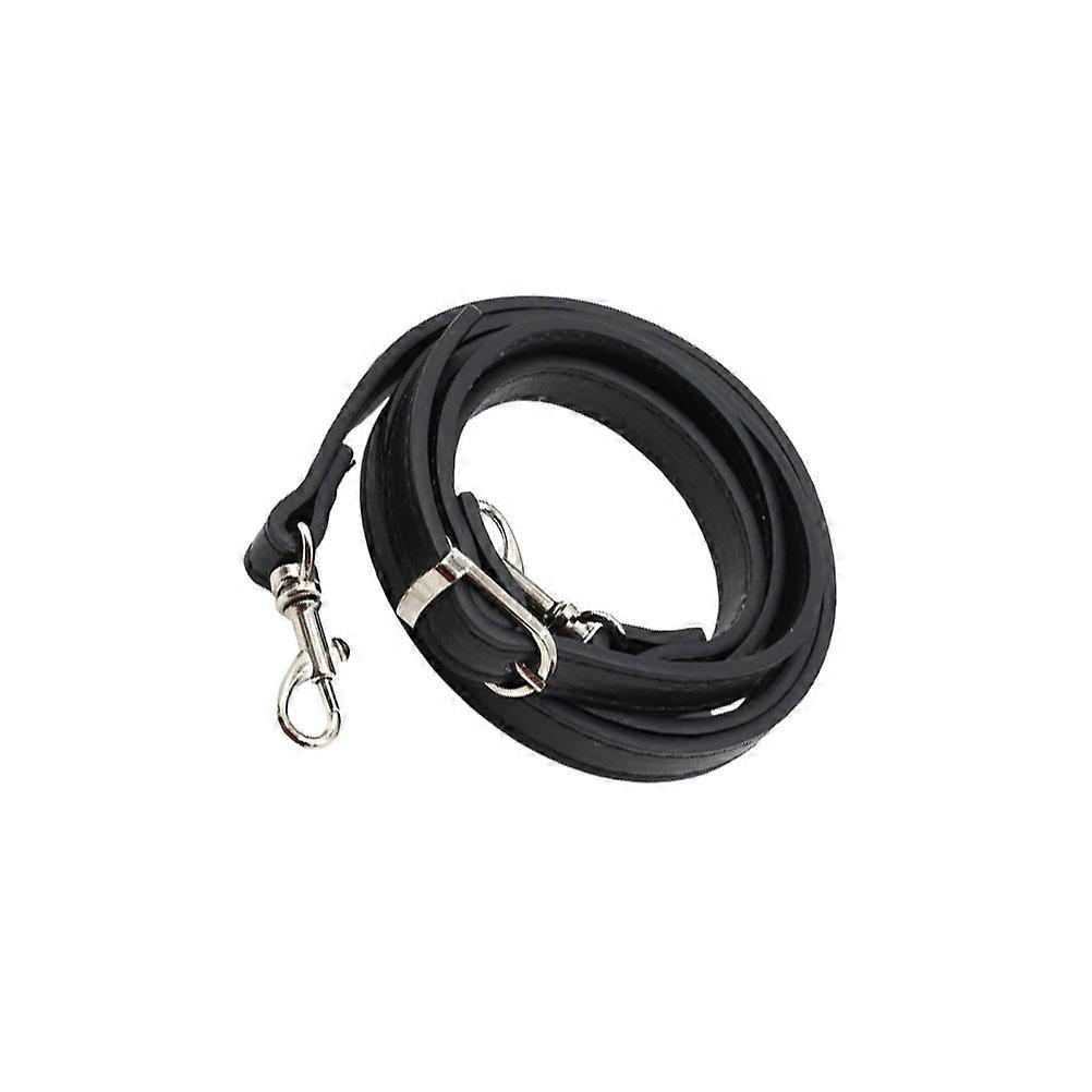 Bag Handle Black PU Synthetic Shoulder Strap with Adjustable Length