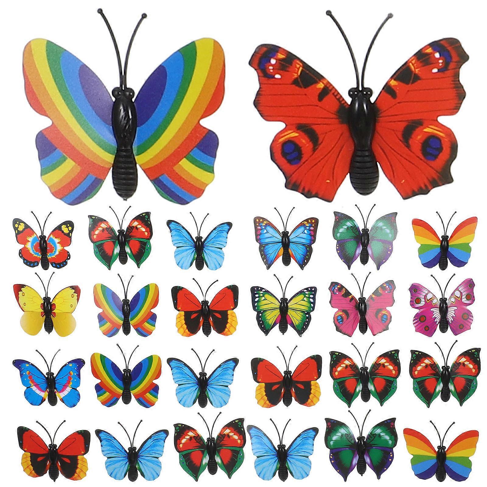 Decorative Butterfly Push Pins Creative Thumbtacks for Office Use 30Pcs