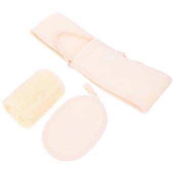 Rückenschrubbendes Duschhandtuch mit Peelingfunktion, Badeaccessoires für allgemeine Benutzer, 15,00 x 9,50 x 1,00 cm, 1 Set