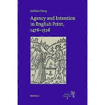 Byrå og intensjon i engelsk print, 1476-1526