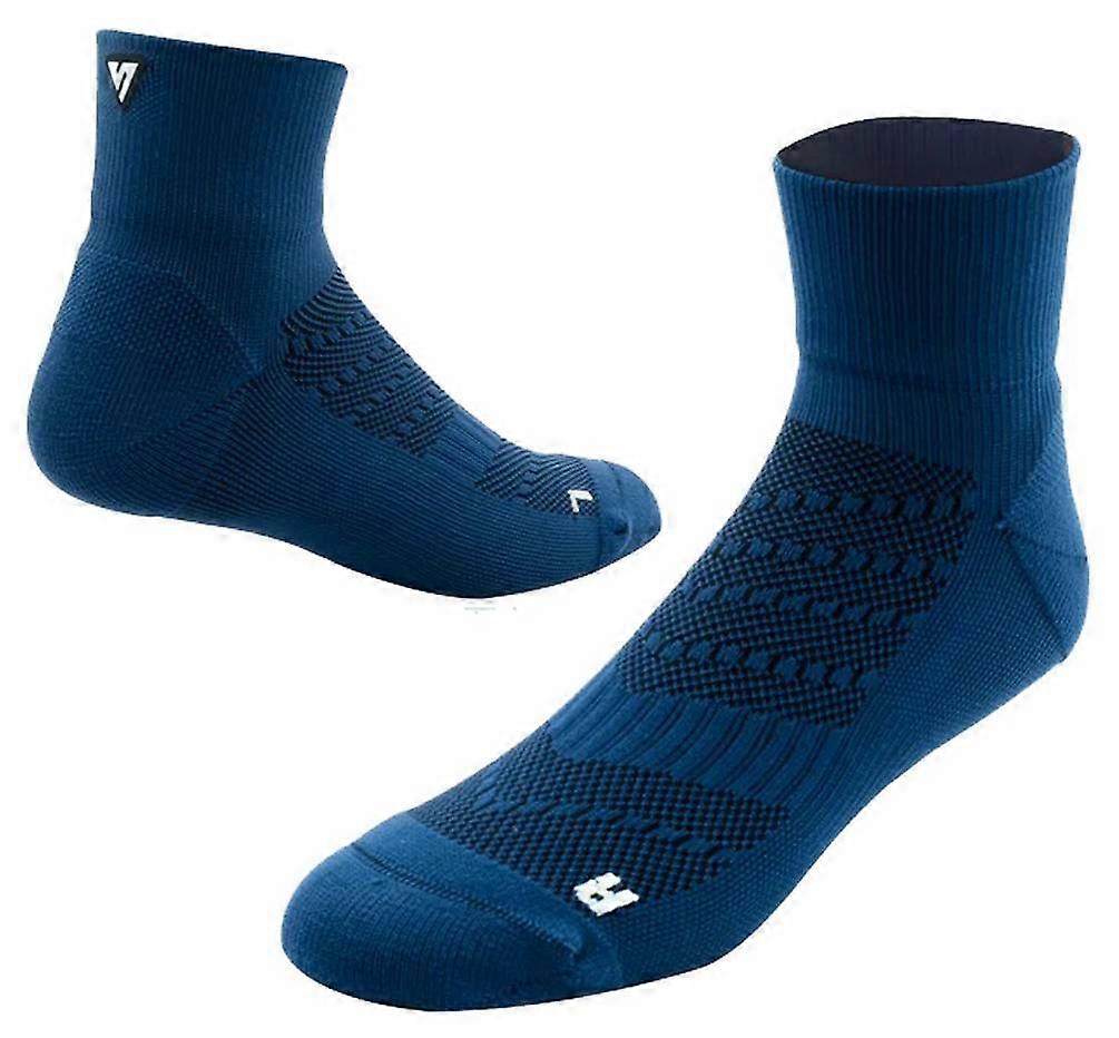 Versus Running Quarter Socks - Space Blue