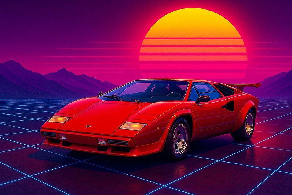 Rompecabezas Lamborghini Countach G2414