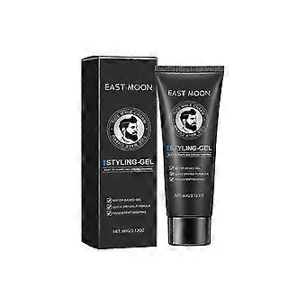 East Moon Men's Modeling Gel Men's Pomade Shaping Broken Hair Care Moisturizing Modeling Hair Gel