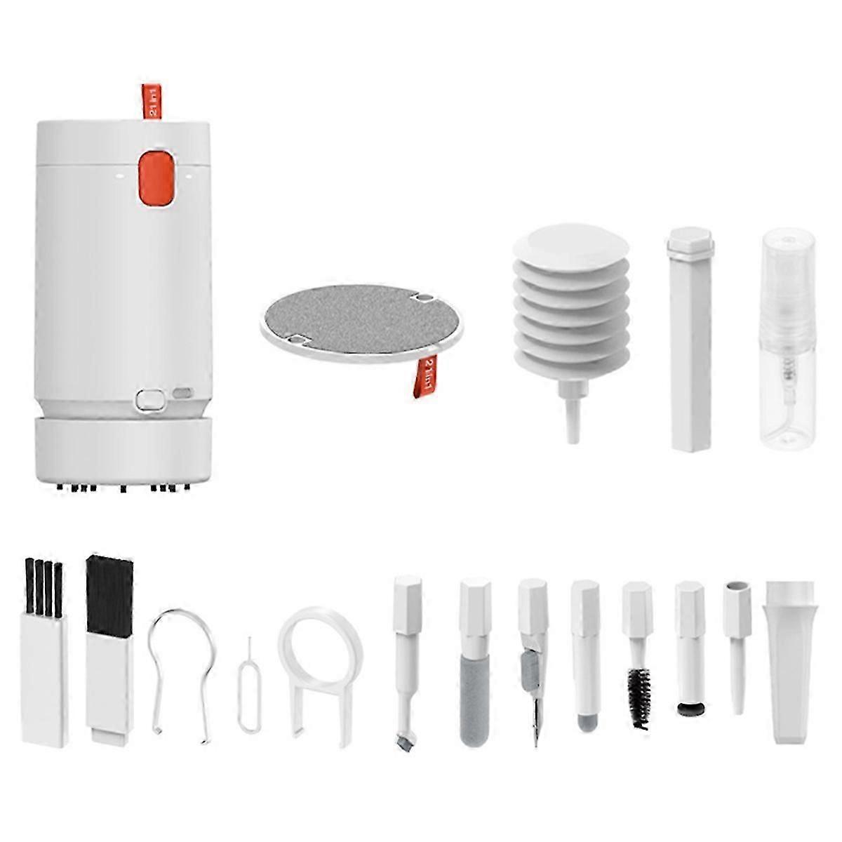 21-in-1 Electric Vacuum Cleaner Computer Multi-Function Cleaning Brush Kit Camera Headset Keyboard C