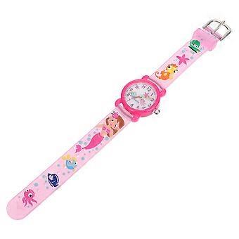 1pc Creative Kids Mermaid Watch Children Mermaid Watch Mermaid Pattern Watch