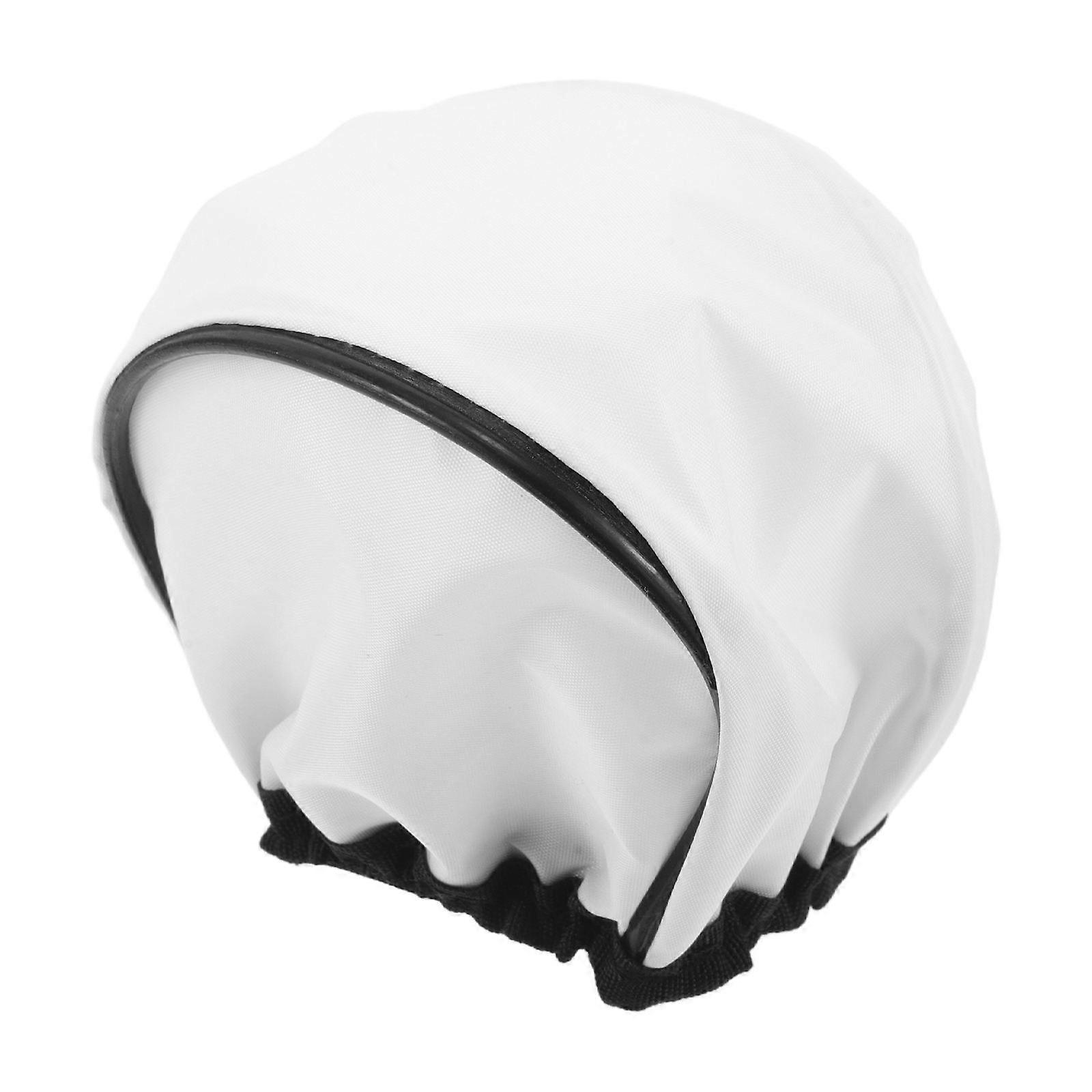 Universal Flash Diffuser Mini Fabric Soft Light Flashes Bounce Cap Cover Attachment for Camera Flash Unit Head Flashgun Speed Lights White