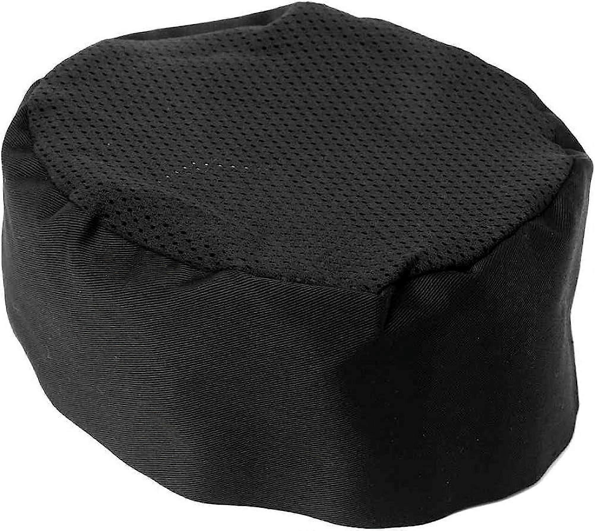 Gorro de chef de malla transpirable y ajustable