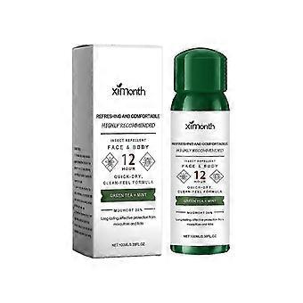 Repellent Quick Dry Green Tea Spray Cooling Plant Beruhigendes Mückenschutzmittel Milder Geruch Frisch