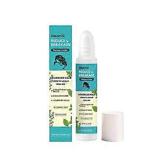 Gleamxi hair care roller ball - moisturizes & volumizes hair, enhances shine, smooths strands, refreshes scalp for for daily skin care daily care