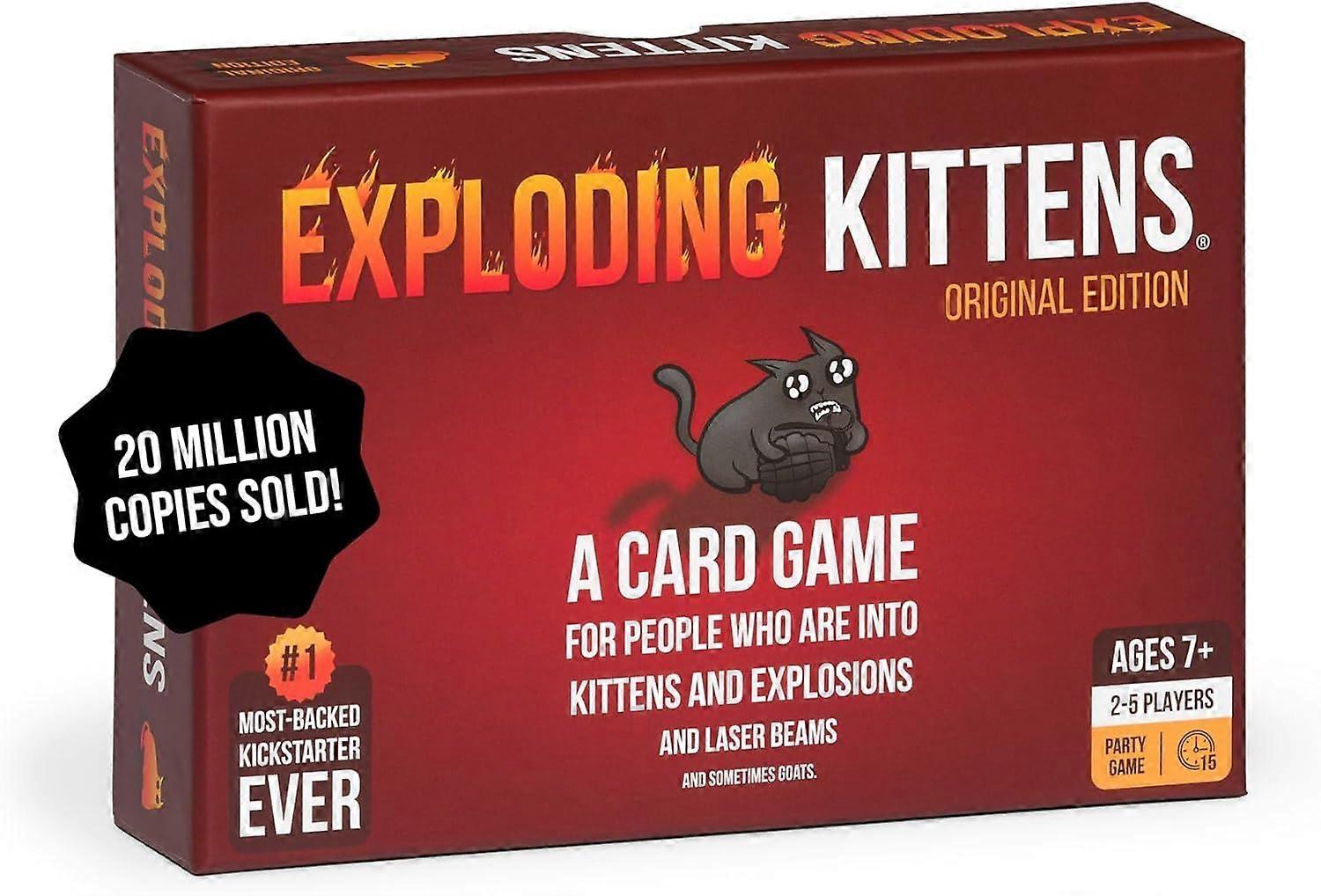 Exploding Kittens Original Edition A Card Game