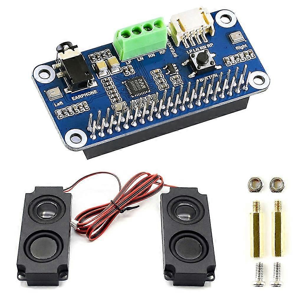 For Raspberrypi Wm8960 Hifi Sound Card Low Power Audio Hat Encoding Decoding
