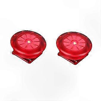2 Pack Mini LED Safety Lights for Night Running | Clip-On Strobe for Outdoor Activities | Red Flashing Runner Visibility Lights
