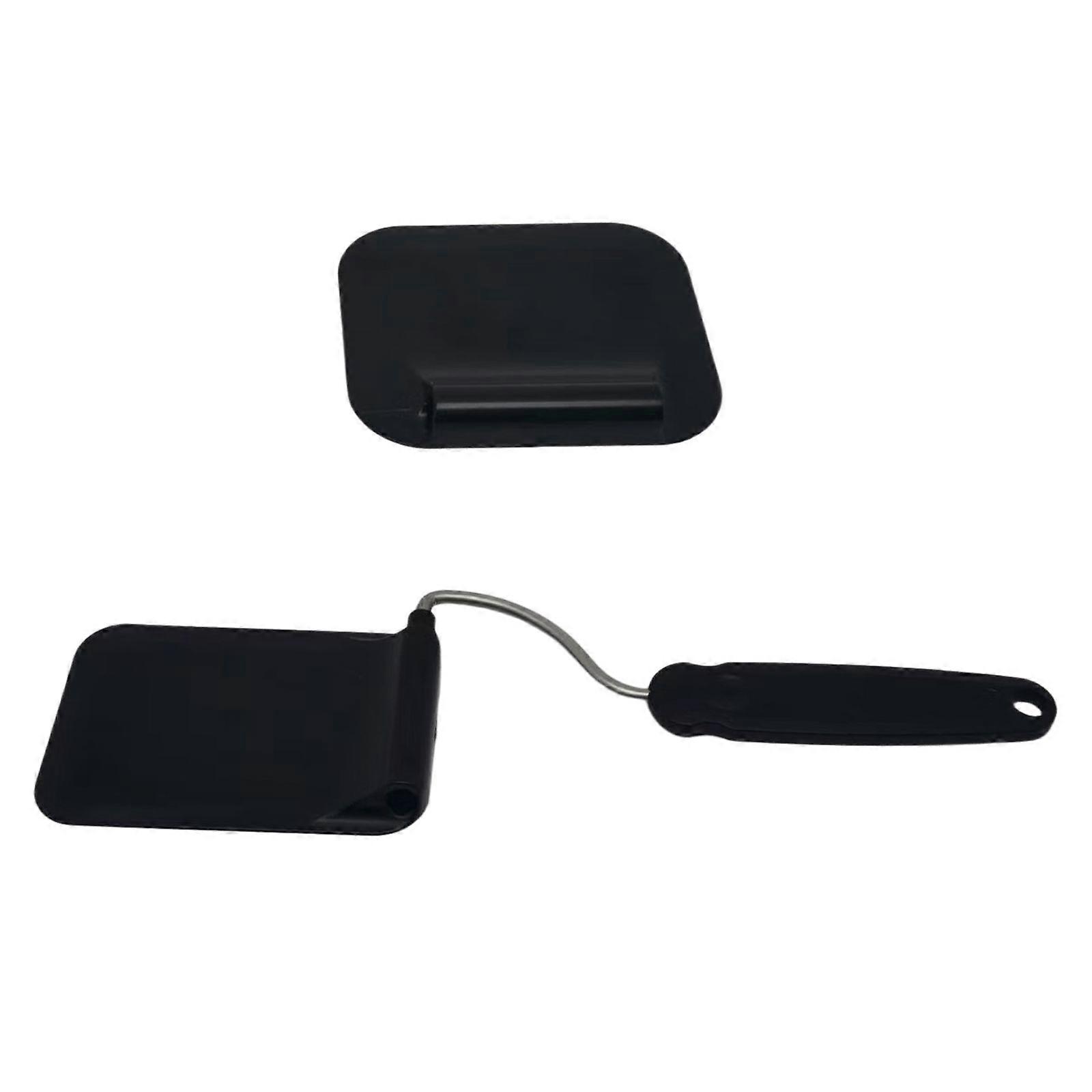 Heat Resistant Kitchen pivoter With 7 Position configuration And Dishwasher Safe Construction For Easy Use  Black