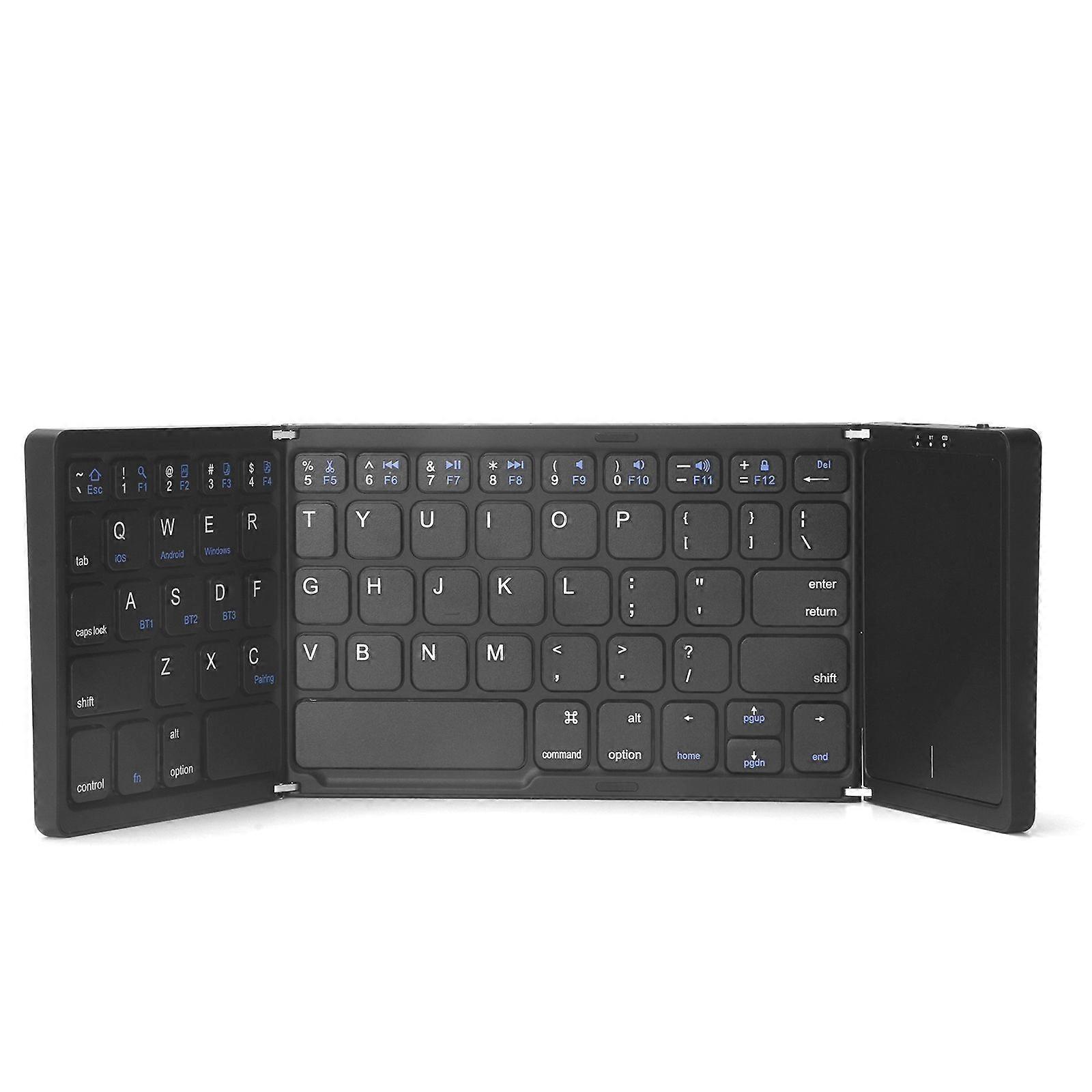 B089T Foldable Bluetooth Keyboard with Touchpad