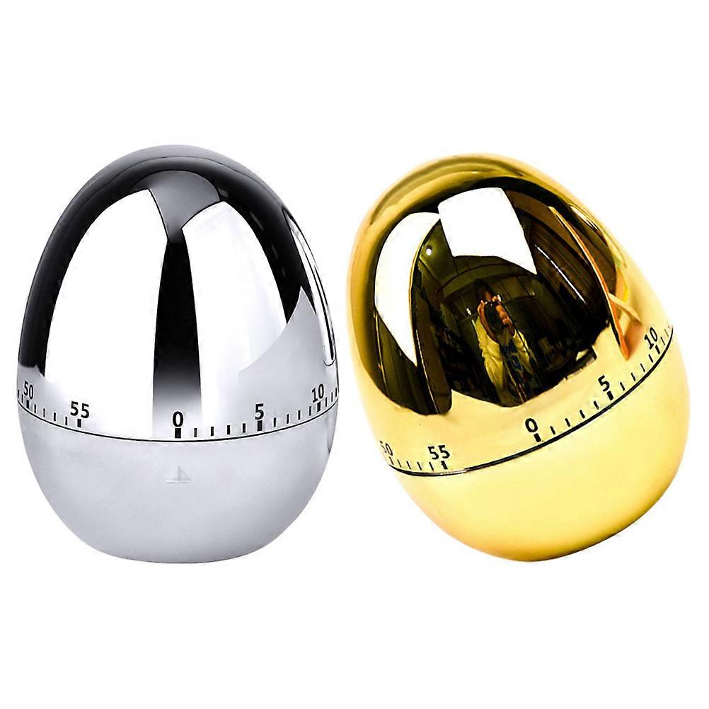 Chicken Egg Timer Manual Kitchen Timer for Cooking 2Pcs Assorted Color