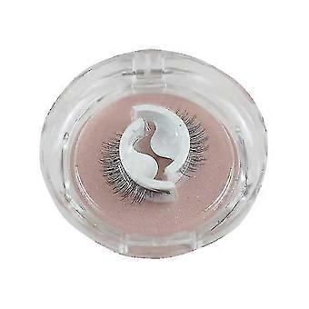 Wiederverwendbare selbstklebende Wimpern mit natürlichem Look Waschbarer Kleber Frei Wasserdicht