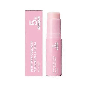 5% Volufiline PDRN Pink Collagen Volume Balm Stick 10G - Faltenpflege für Gesicht, Körper, Augenpartie, Hals und Lippen - Sorgt für mehr Volumen und Ausstrahlung