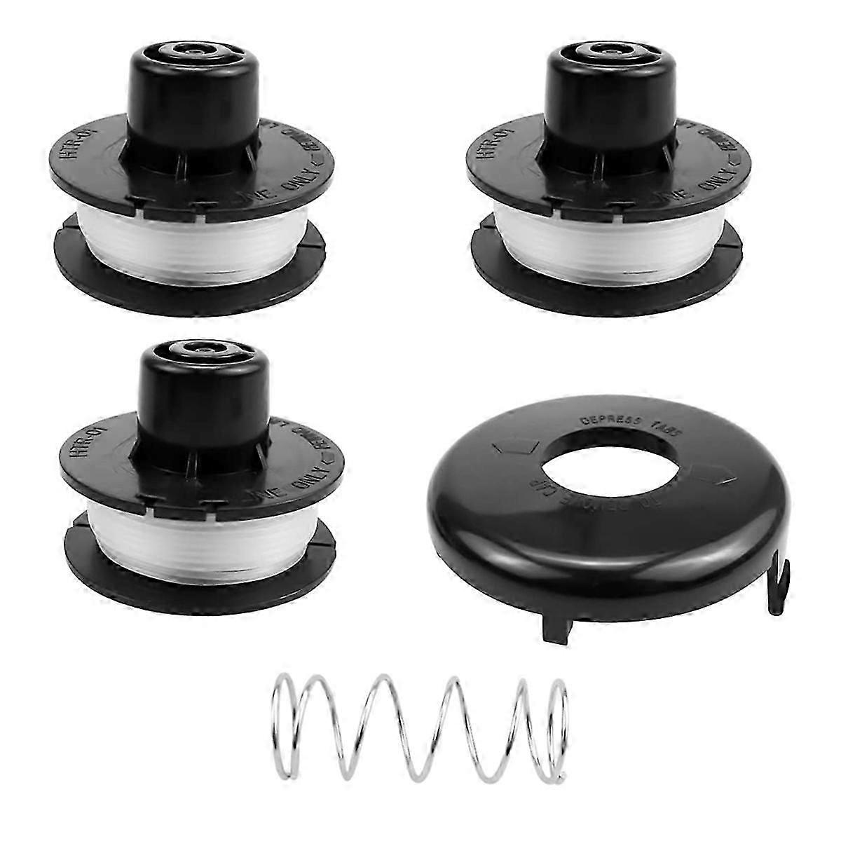 88175 Trimmer Spool Replacement Spring and Spool Cap compatible for Trimmers