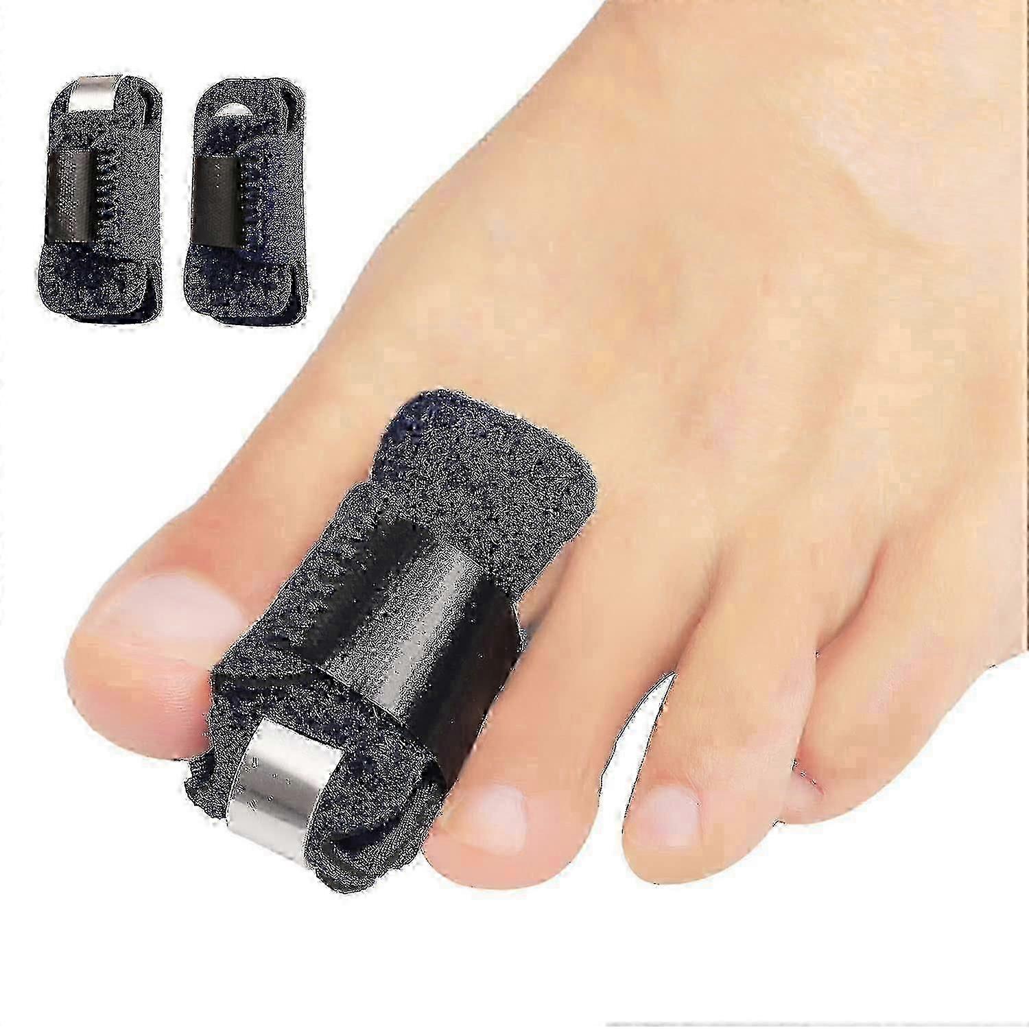 Toe Splint for Hammer Toe, Crooked Toe, Mallet Toe, Bent Toe Alignment Support