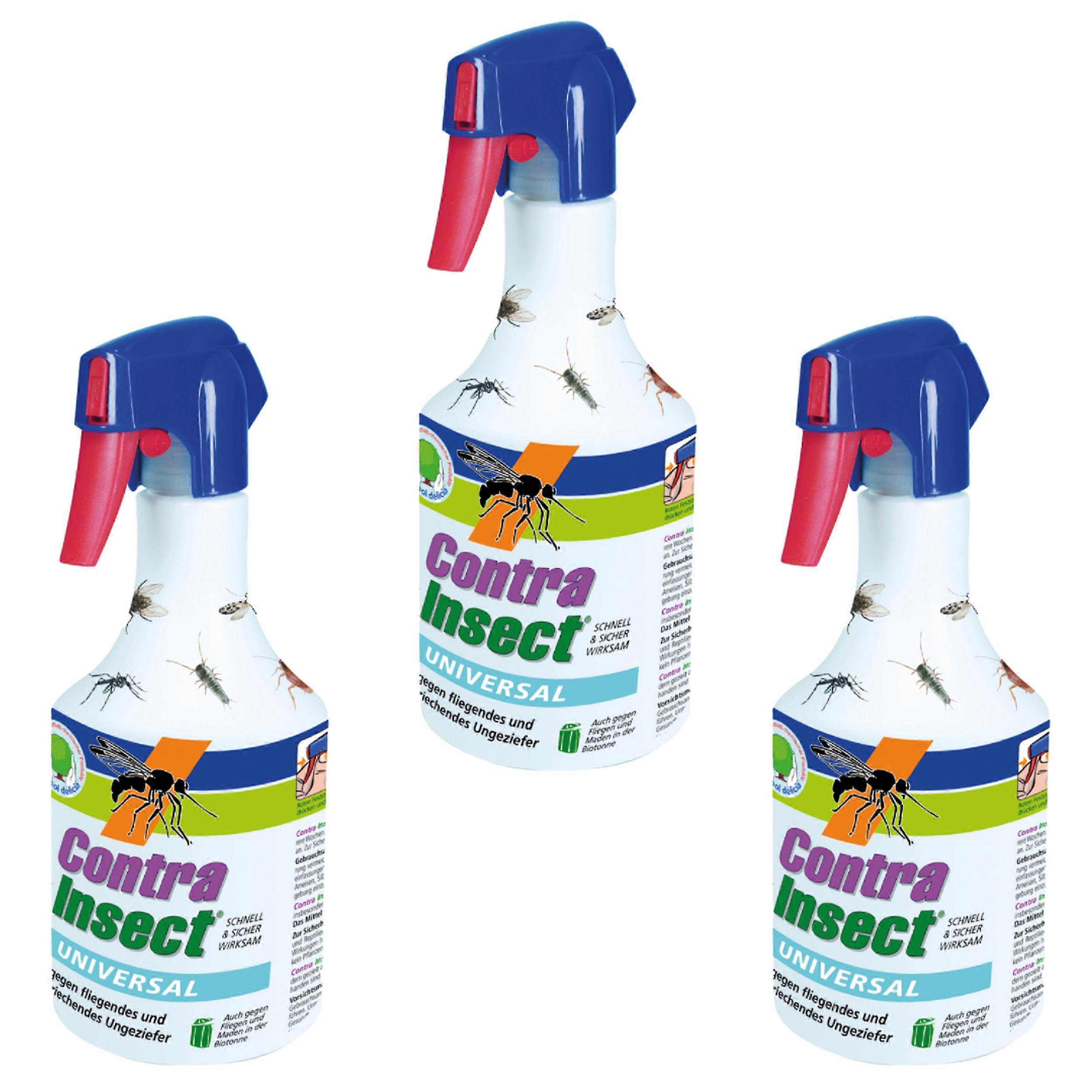 3 x CONTRA INSECT® Universal, 500 ml