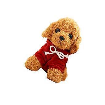 Juguete para perros, muñeco de peluche marrón con forma de caniche para decoración, 1 unidad.