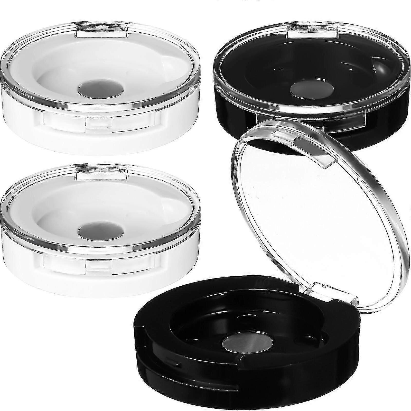 4 Pcs Single Color Eyeshadow Boxes Empty Eyeshadow Boxes Eyeshadow Subpackaging Containers