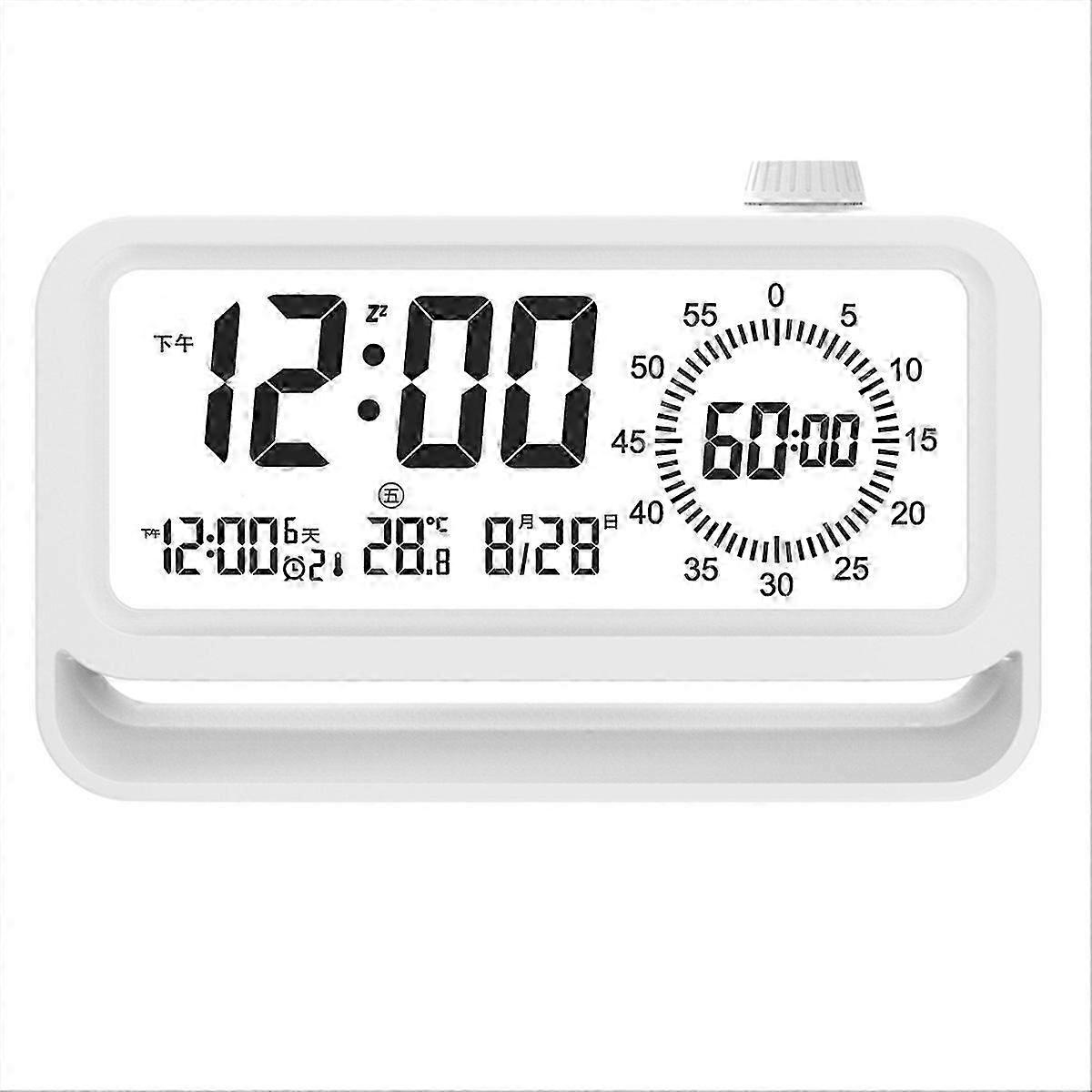 Luminous Digital Clock Night Timer with Visual Display compatible withStudents compatible withTeaching and Time Management LED Time Reminder A