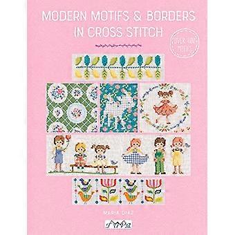 Modern Motifs & Borders In Cross Stitch
