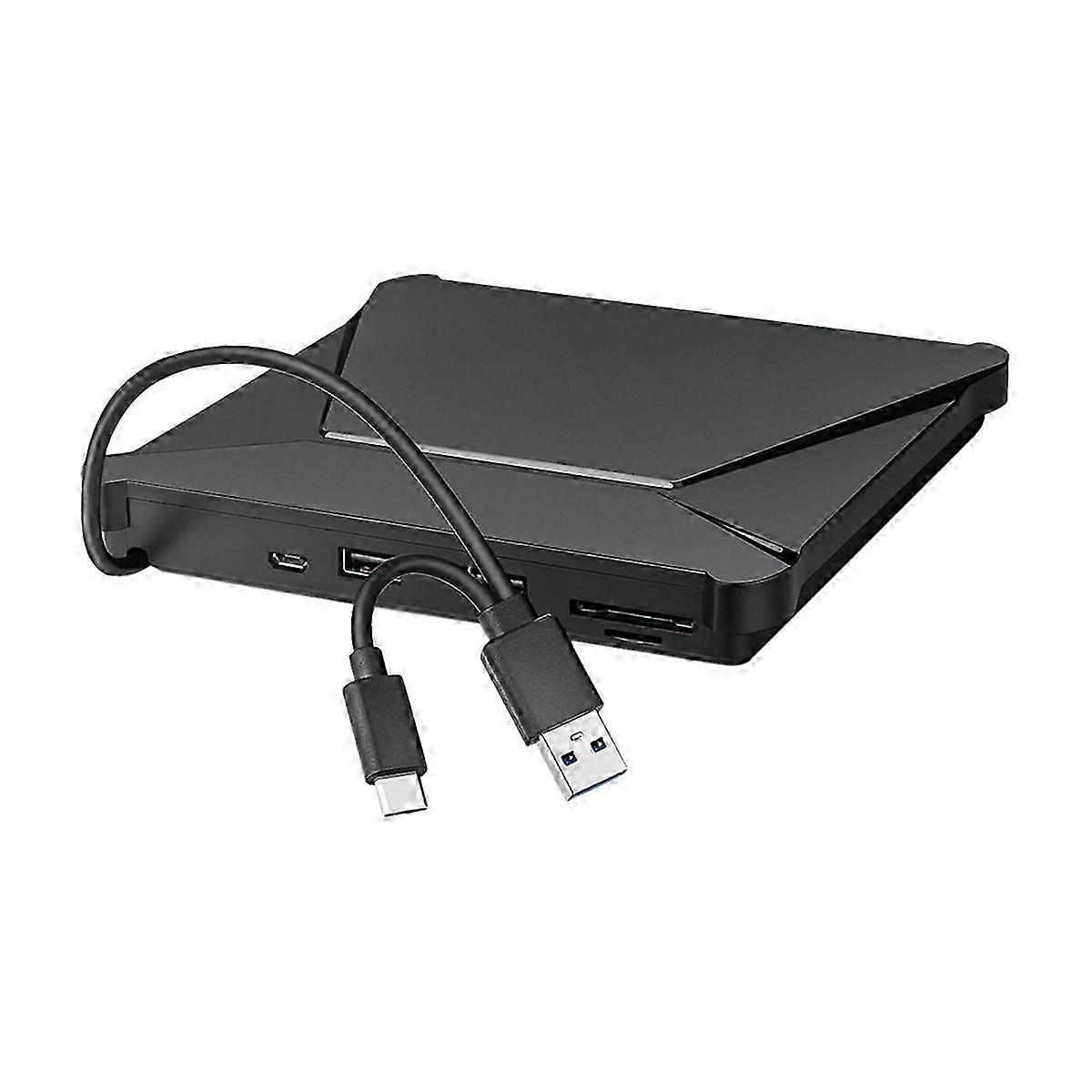 External DVD Drive, USB 3.0 Type-C, Portable CD DVD Burner