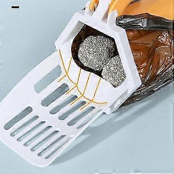 Integrated Cat Litter Scoop Cat Feces Scoop Pet Cleaning Supplies,B SZRH