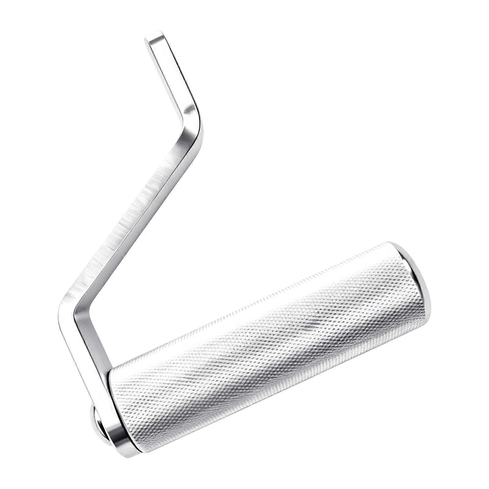 Single Grip Cable Machine Handle for Overhead Pull and Seated Row, Angled Textured Hold for Indoor Strength Use Multicolor