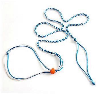 Geschirr für Kleintiere, flexible Leine, Halsband, Seil für Hamster, 1,4 m