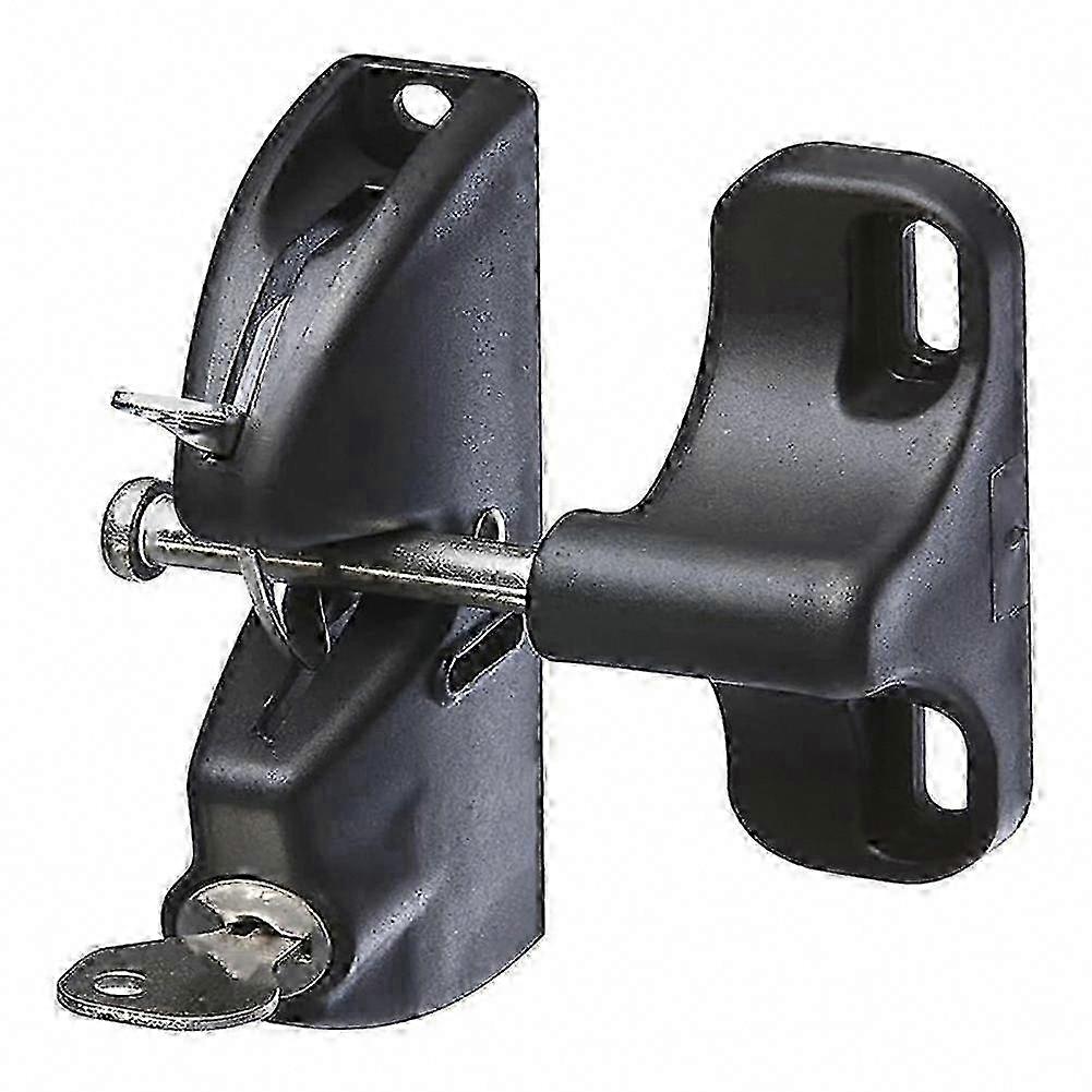 Dual-Sided Key-Locked Gate Latch