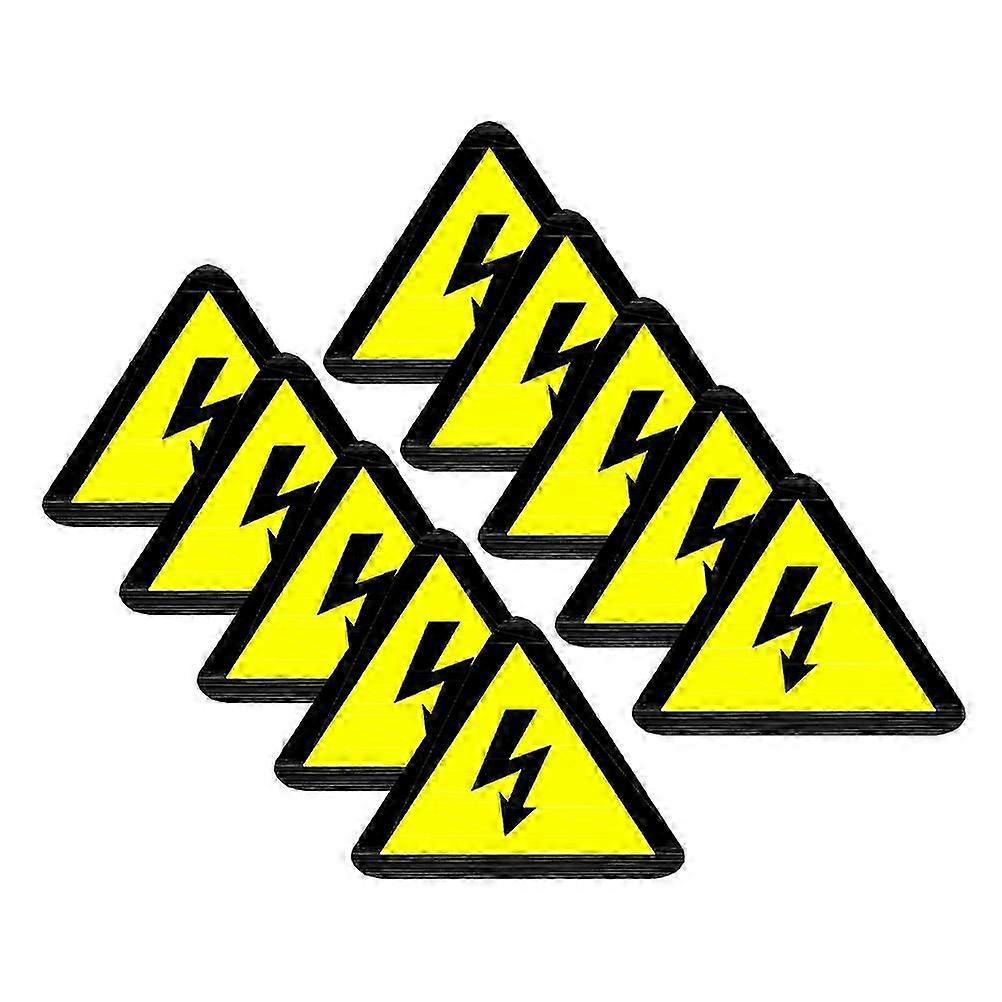 Electrical Warning Sign Sticker for Safety Use 150Pcs