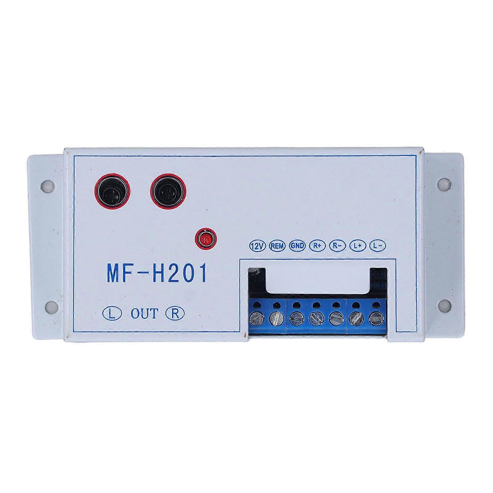 High To Low Converter DC 12V Level Adjustable Sound Frequency Adapter with Delay Function for Car Stereo