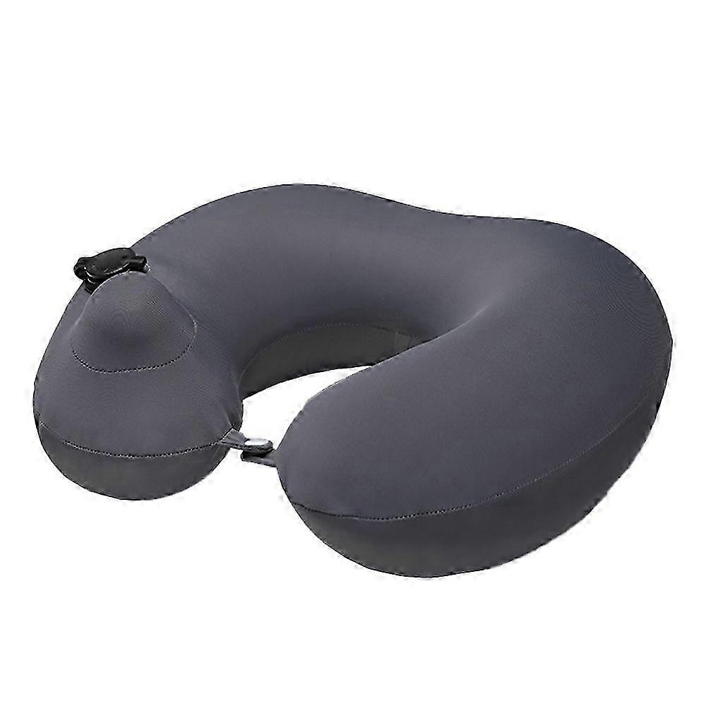 Adjustable Silk Inflatable Neck Pillow