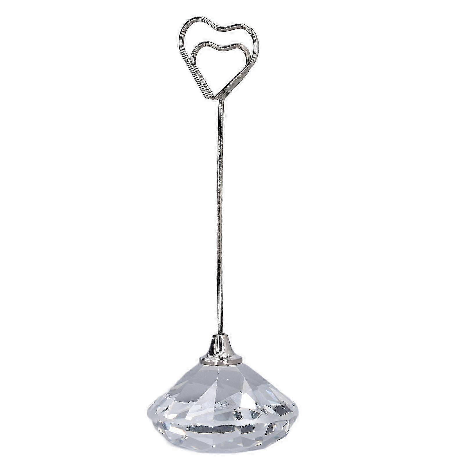 Sturdy Heart-Shaped Table Number Holder