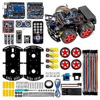 4WD Smart Robot Car Kit for Arduino UNO R3 Starter Electronic Robotic Kit_bb
