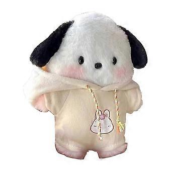 13cm White Plush Puppy Soft Toy