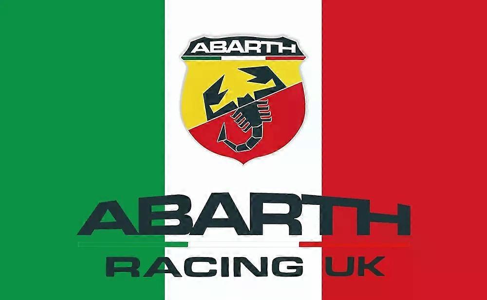 Fiat Abarth Racing Garage Flag
