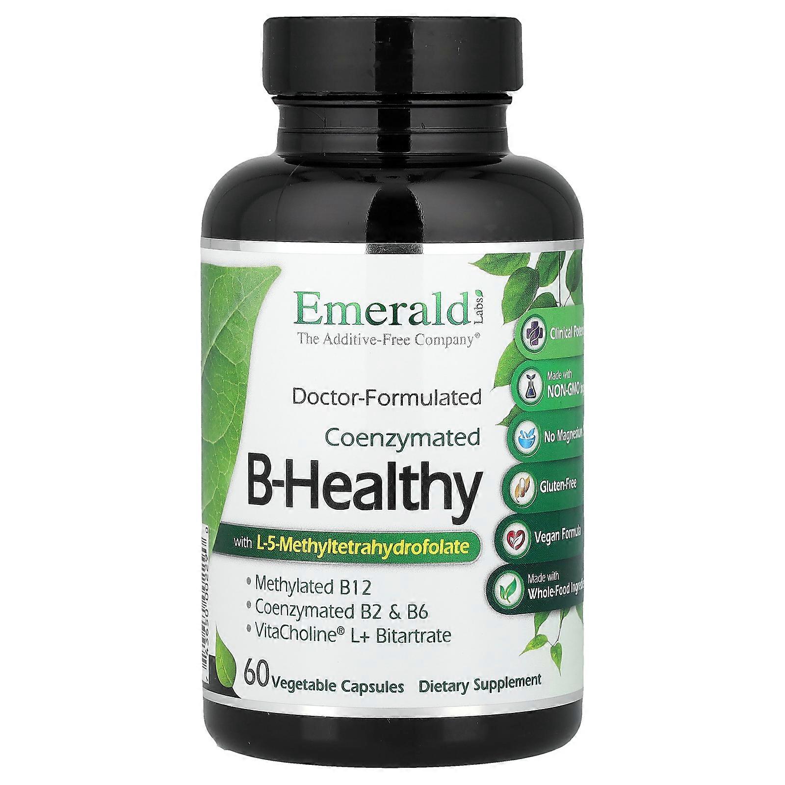 Emerald Laboratories, B-Healthy, 60 Vegetable Caps