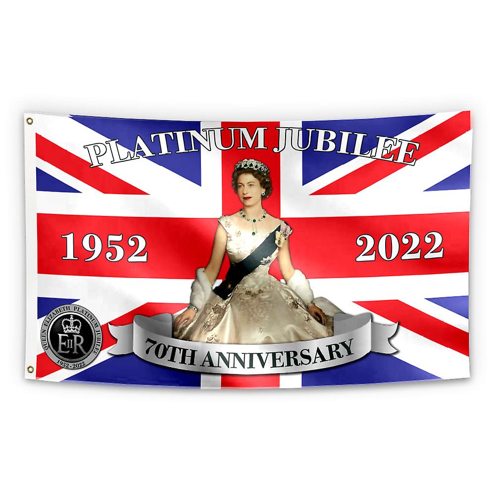 Queen Elizabeth II's 70th Anniversary Flag